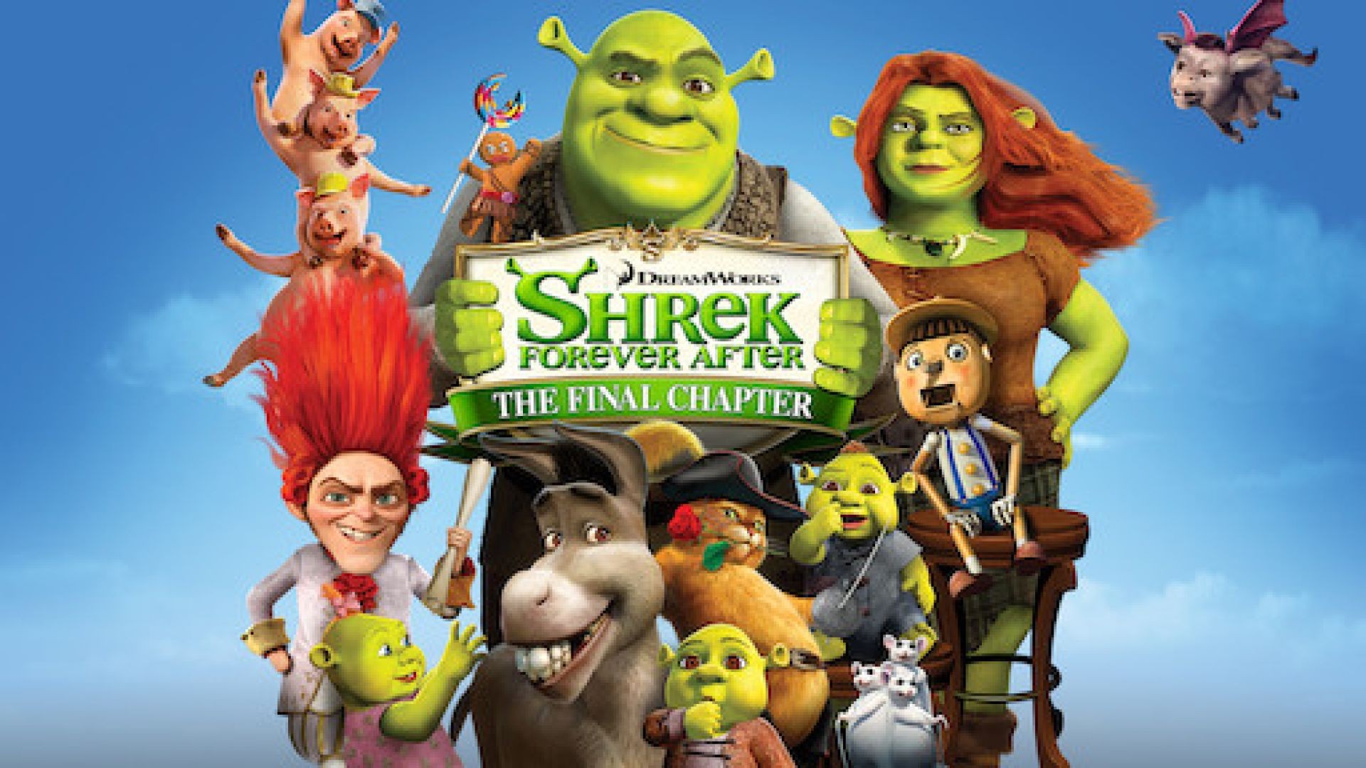 Shrek Forever After (2010) Dual Audio [Hindi-Eng] BluRay 480p