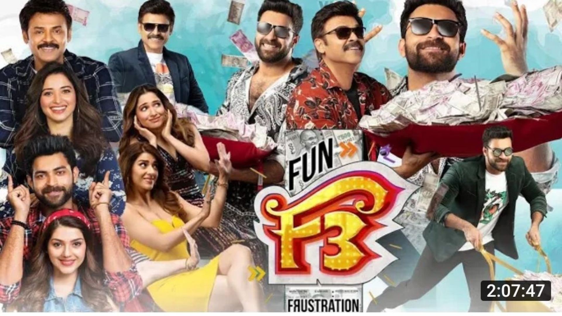 F3: Fun and Frustration (2022) Hindi [HQ Dubbed] WEB-DL 720p